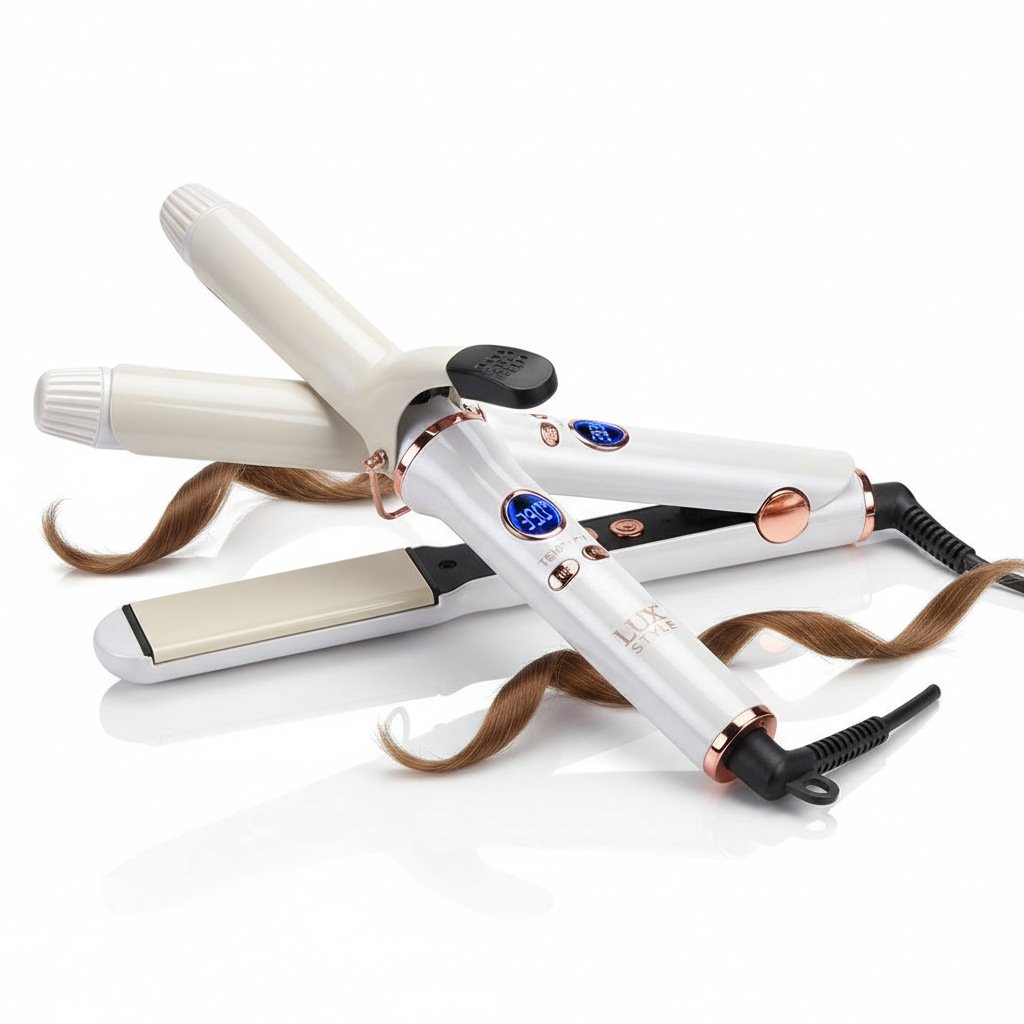 Curling iron and hair straightener