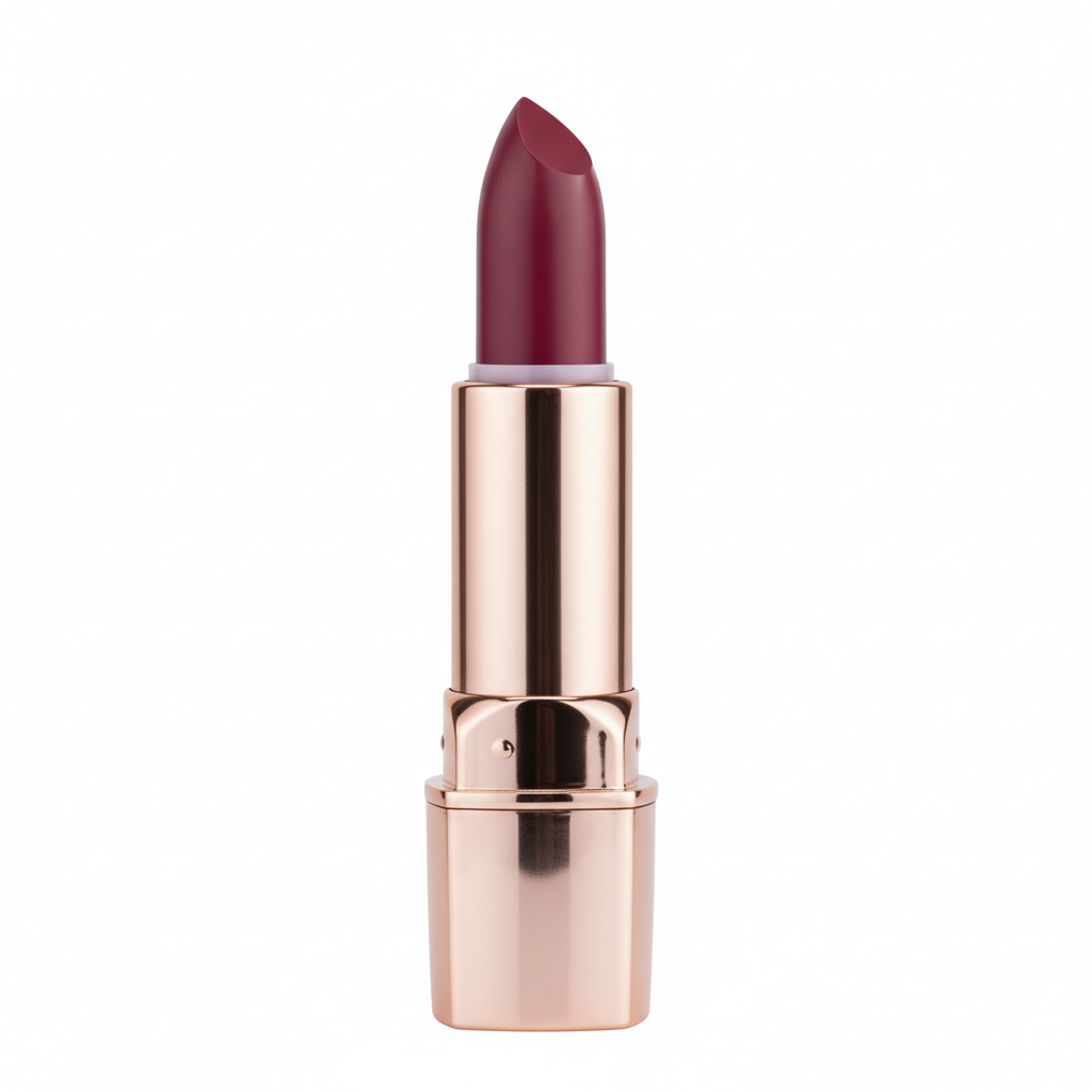 Luxury matte lipstick in elegant tube